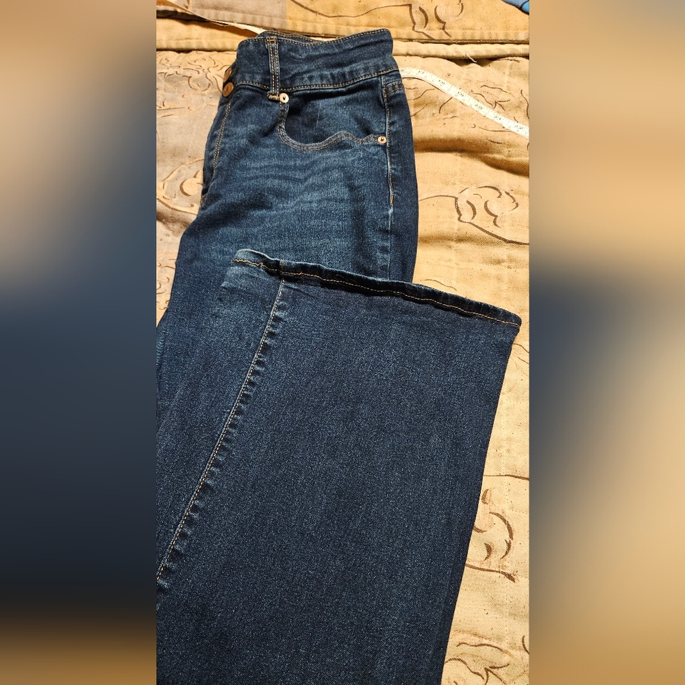No Boundaries Deep Indigo Boot Cut Jeans